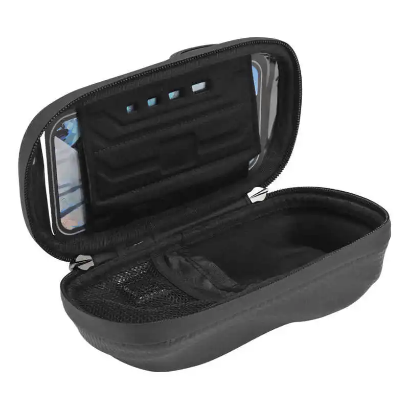 Сумка для велосипедного телефона Высокочувствительная водонепроницаемая сумка для велосипедного телефона на руль для очков для верховой езды