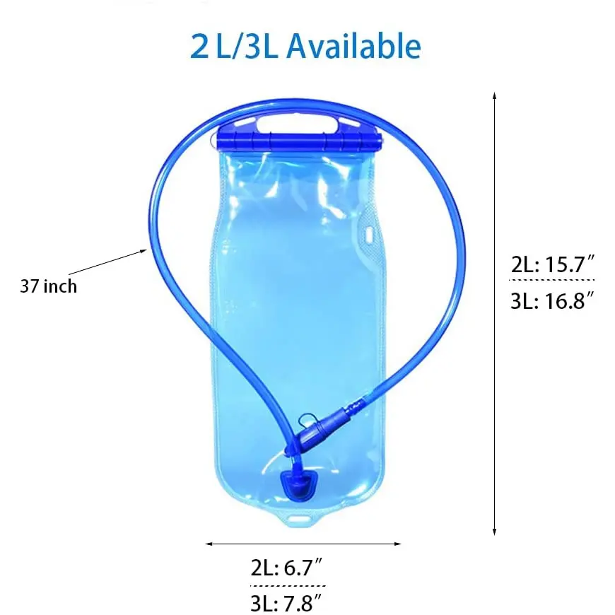 SD16 Мягкий Резервуар Для Гидратации Водяного Пузыря Сумка Для Хранения Воды Без BPA - 2Л 3Л Рюкзак Для Гидратации Бегового Жилета