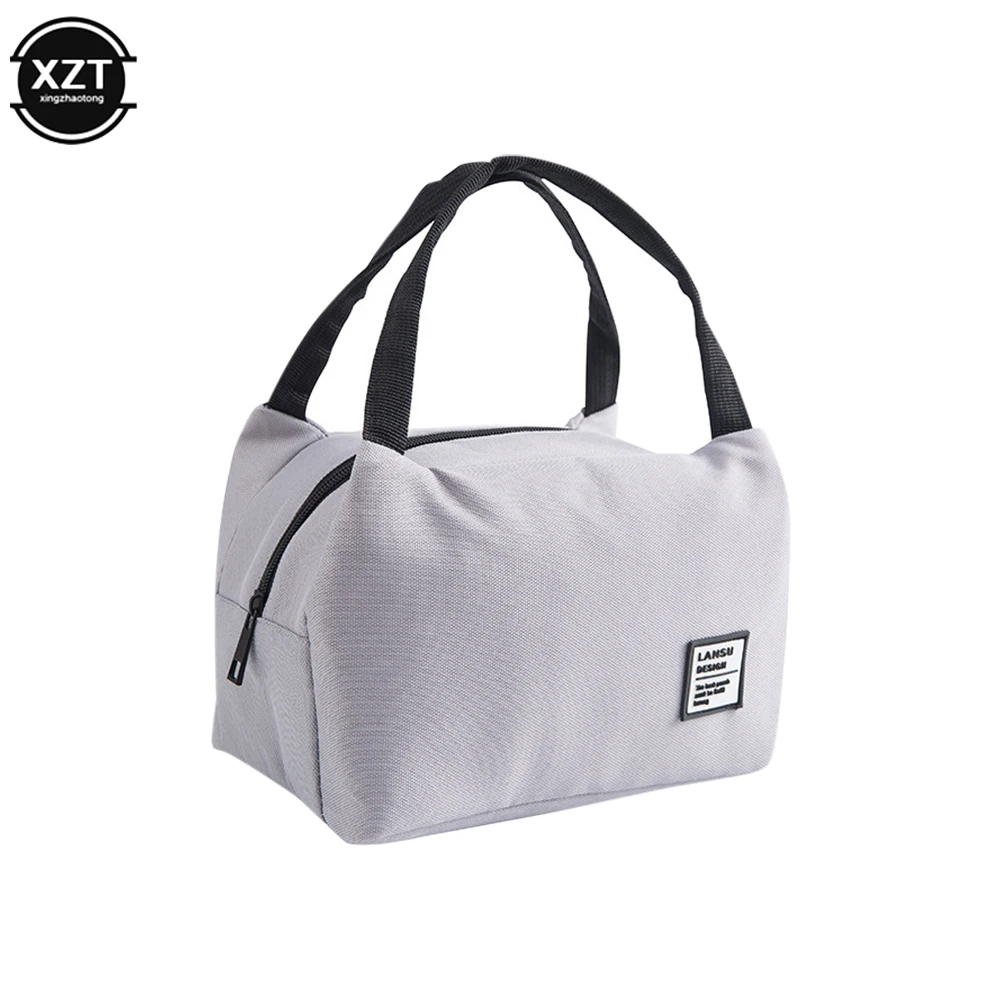 Новая Портативная сумка для ланча 2023 Новый Термоизолированный Ланч-бокс, сумка-холодильник, сумка для Бенто, контейнер для ланча, сумки для хранения школьной еды