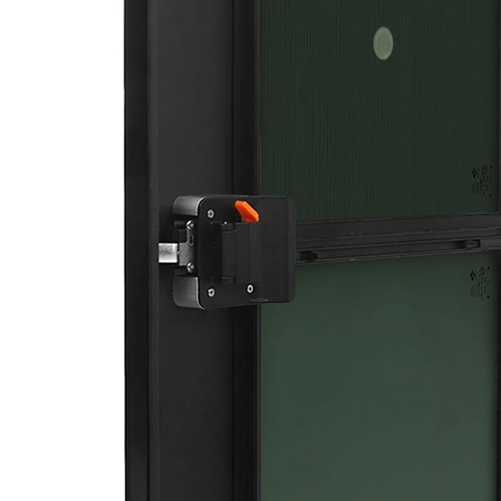 Входная дверь кемпера с раздвижным окошком, защищенная от ультрафиолета, герметичная теплоизоляция, гладкий край для автофургона-трейлера Закаленное стекло
