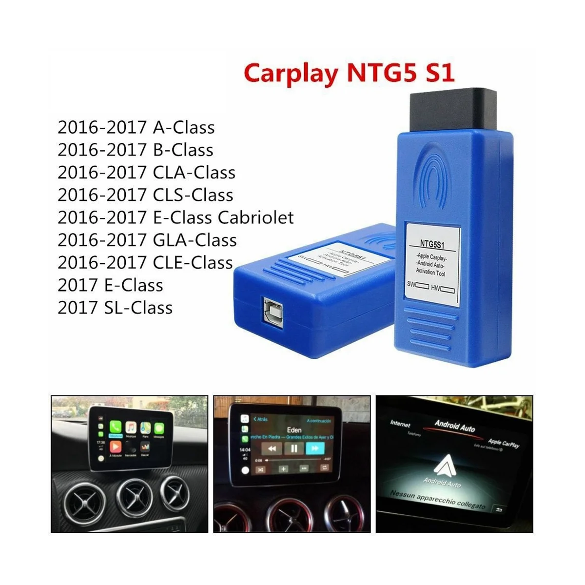Для CarPlay NTG5S1/NTG5ES2 и Android Инструмент автоматической активации NTG5S1 для / NTG5 S1 NTG5ES2