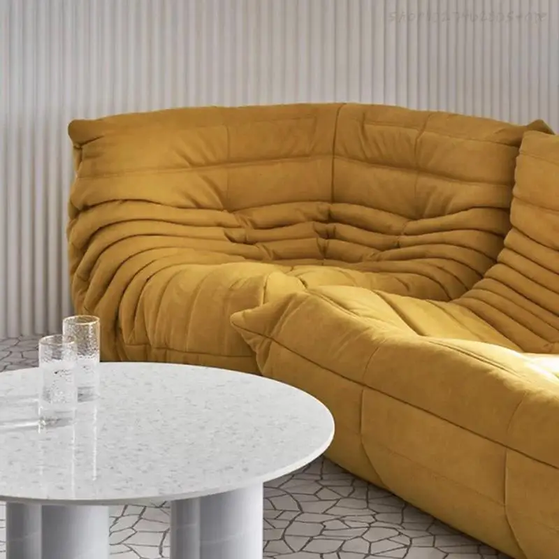Ткань для дивана в уютной гостиной L-образная Минималистичная обивка Ленивых диванов С секционным полом для гостиной Divani Da Soggiorno Decoration