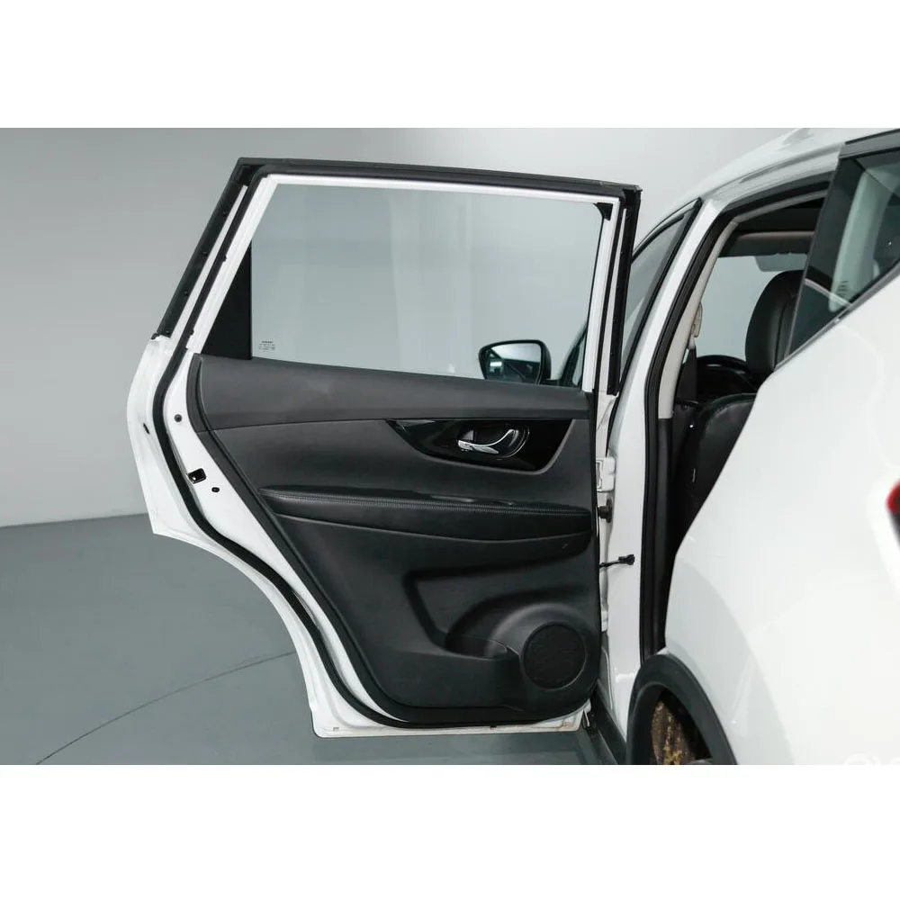 Для Nissan X-trail Xtrail Rogue 2021 2022 2023 Задняя Дверь Автомобиля Из Углеродного Волокна Стойка Треугольная Накладка Внутренние Аксессуары 2шт