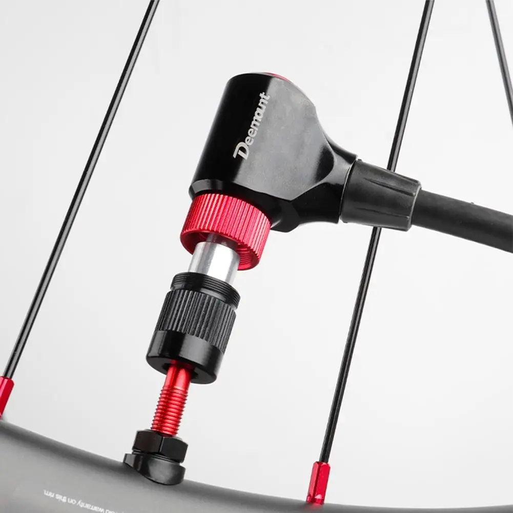 Горловина воздушного адаптера для накачивания велосипедных шин Schrader Presta Valve Насосная Насадка с удлинительным шлангом 1,2 м Аксессуары для горных велосипедов