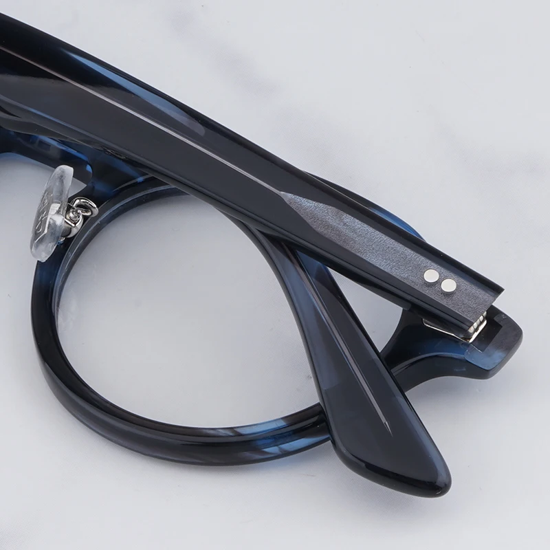 Японская винтажная оправа для очков в овальной форме синей черепахи Kaneko для мужчин и женщин KC77, Ацетатные очки для близорукости ручной работы, рецепт
