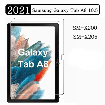 1/2/3 шт Закаленное Стекло Для Samsung Galaxy Tab A8 10.5 2021 SM-X200 SM-X205 Защитная Пленка Для Планшета