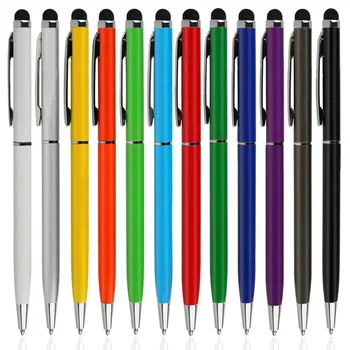 10/20 штук 2 в 1 Универсальный стилус Планшет для рисования с емкостным экраном Сенсорная ручка для iPad iPhone Samsung Прочный сенсорный карандаш
