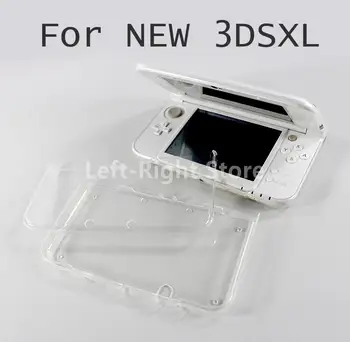 10 комплектов Прозрачной Защитной Кожи TPU Case Cover shell из Резины И Мягкого Силикона для Nintendo New 3DSXL 3DSLL NEW 3DS XL LL