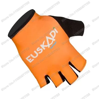2023 Велосипедные перчатки Euskaltel Euskadi, мужские велосипедные гелевые перчатки на половину пальца, майки для горных шоссейных велосипедов Guante