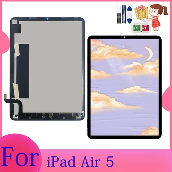 AAA + Для Apple iPad Air 5 5-го поколения Air 5 2022 A2588 A2589 A2591 Замена сенсорного экрана ЖК-дисплея Для iPad Air 5 LCD