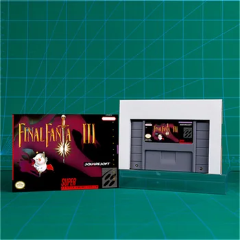 Final Game Fantasy III 3 -RPG Игровая карта Battery Save US Версия Розничная коробка