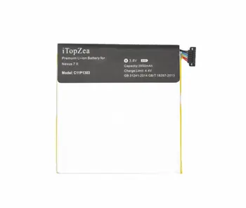 iTopZea 1x 3950 мАч Сменный Аккумулятор Для Asus Google Nexus 7 