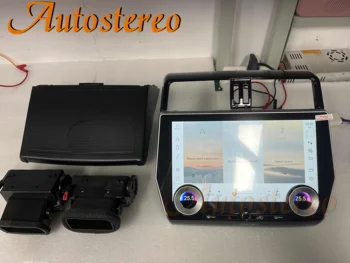 Qualcomm Android11.0 Экран Tesla Для Toyota Land Cruiser Prado 150 2018 + Автомобильный GPS-Навигатор Мультимедийный Плеер Головное устройство Carplay