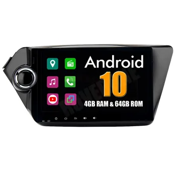 RoverOne Восьмиядерный Чистый Android 10 для Kia K2 Rio Авторадио Стерео GPS Навигация Спутниковое Навигационное Головное Устройство Плеер 4G RAM + 32G ROM