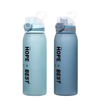 Бутылка для воды объемом 900 МЛ, защищенная от царапин, с откидывающимся верхом, герметичная бутылка для питьевой воды, не содержащая BPA, для занятий спортом на открытом воздухе