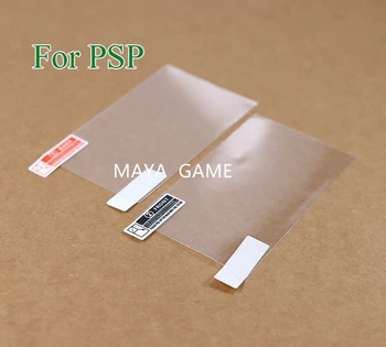 высококачественная прозрачная защитная пленка для ЖК-экрана для PSP 1000 2000 3000 без упаковки