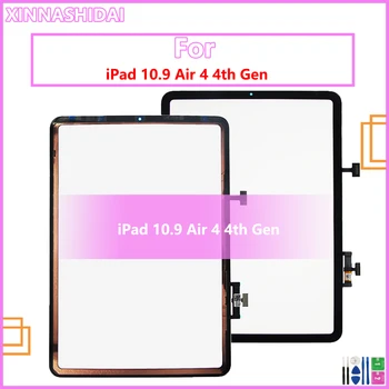 Для Apple iPad Air 4 4th Gen 2020 A2324 A2325 A2072 A2316 Сенсорный Экран Дигитайзер Сенсорная Стеклянная Панель Ремонт Замена