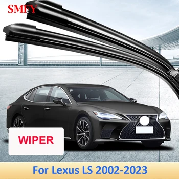 Для Lexus LS LS500H LS460 LS350 LS500 2002-2023 Аксессуары Автомобильный стеклоочиститель Передние щетки стеклоочистителей Наборы полосок стеклоочистителя переднего лобового стекла