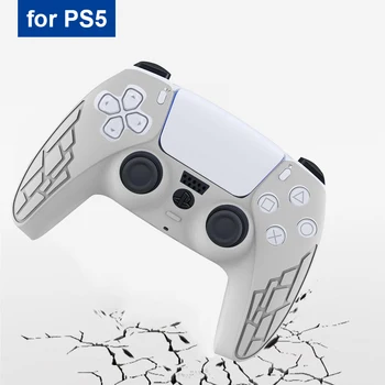 Для PS5 Case Аксессуары Оболочка Кожи Контроллера Утолщенный Корпус Управления Funda Защитный Чехол Геймпада для PS5 Playstation 5 Sony