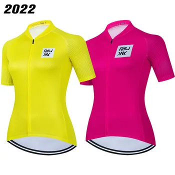 Женские майки для велоспорта 2022 Летняя Дышащая одежда для велоспорта MTB, спортивная одежда для велоспорта, женские майки для велоспорта с короткими рукавами