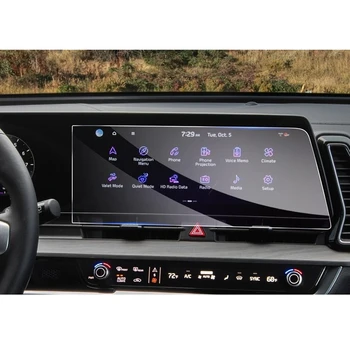 Защитная Пленка для Сенсорного экрана Автомобильной навигации В салоне Sportage NQ5 Accessorie Для 2022 2023 Sportage NQ5 12,3 дюйма