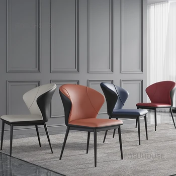 Итальянские минималистичные стулья для гостиной, мебель для дома, кресло для отдыха, Современный роскошный ресторан, кресло для столовой, Диван, кресло