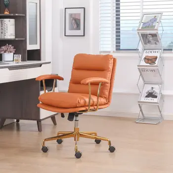 Компьютерное кресло для дома с удобной сидячей спинкой, рабочий стол для девочек, Офисное вращающееся кресло, обучающее сиденье для подъема, кресло для макияжа