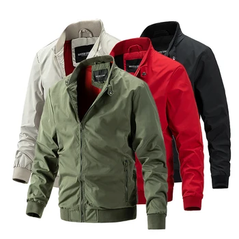Куртки Оверсайз Для мужчин, куртка для рыбалки, кемпинга, повседневное пальто, военная куртка-бомбер, Уличная ветровка, одежда для охоты и скалолазания