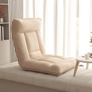 Ленивый диван-татами, спальня с эркером, спинка кровати, стул, складной японский односпальный маленький диван, на котором может лежать подушка
