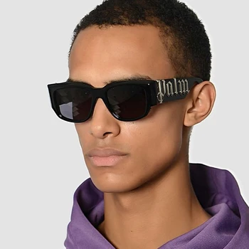 Летние квадратные Женские солнцезащитные очки 2023 года, Роскошный бренд, дизайнерские Винтажные Прямоугольные солнцезащитные очки для мужчин, Модная новинка в Sunglass Gafas