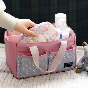 Модная многофункциональная сумка для мамы 2 цветов, портативные сумки для подгузников большой емкости, сумка для хранения детских бутылочек для кормления, сумка для хранения подгузников