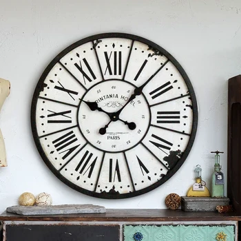 Настенные часы Nordic Quarz Эстетичный Промышленный Дизайн Бесшумные Цифровые Настенные Часы Винтажный Креативный Relogio De Parede Home Decor