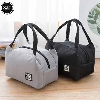 Новая Портативная сумка для ланча 2023 Новый Термоизолированный Ланч-бокс, сумка-холодильник, сумка для Бенто, контейнер для ланча, сумки для хранения школьной еды