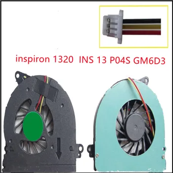 Новый вентилятор охлаждения процессора ноутбука Cooler для Dell inspiron 1320 INS 13 P04S GM6D3