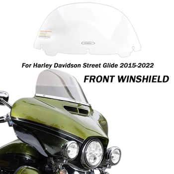 Панельный Защитный Спойлер Переднего Лобового Стекла Для Harley-Davidson Street Glide Electra Ultra Cvo 2014-2023 Pc