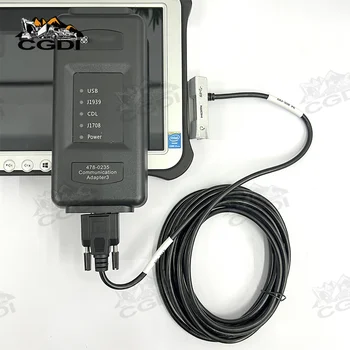 Планшет FZG1 с адаптером связи 3 478-0235 Инструменты для технического обслуживания экскаватора, устранения неполадок, Диагностический комплект USB Многофункциональный