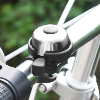 Предупреждение о заменяемой детали Нескользящая Кнопка Универсальное Кольцо Сигнализации Аксессуары для велоспорта на открытом воздухе Велосипедный звонок На Руле Четкий звук