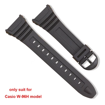 Ремешок для часов Casio модель W-96h ремешок PU ремешок специальный интерфейс 18 мм ремешок для часов аксессуары