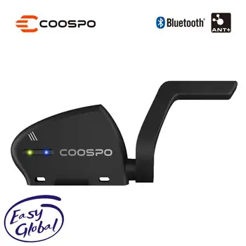 Скорость и Частота Вращения Велосипеда CooSpo 5.0 ANT + Беспроводной Водонепроницаемый Для Wahoo Zwif Garmin Etrex 30 С Двойным Датчиком Bluetooth