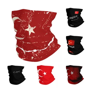 Турецкая Республика, бандана, шейный платок, маска с принтом, Шарф, Теплая балаклава, Велосипедный костюм Унисекс для взрослых