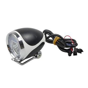 Универсальная лампа освещения, фара M4, Электрический скутер, светодиодная лампа переднего света для 8-дюймовых аксессуаров для электрического скутера Kugoo