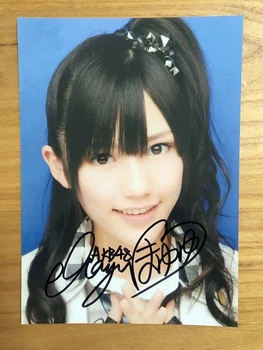 фотография Маюю Ватанабэ Маю с автографом от руки 5 *7, автограф чернилами 062020D