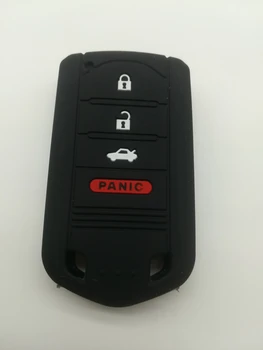 Чехол для ключей для автомобильных аксессуаров Acura, автомобильный ключ, силикагелевый чехол для смарт-пульта дистанционного управления, держатель для ключей для Acura TL ILX
