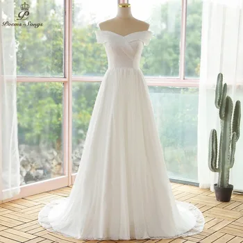 Элегантные кружевные свадебные платья с вырезом лодочкой, платье невесты, vestidos de novia robe de mariee, свадебное платье mariage